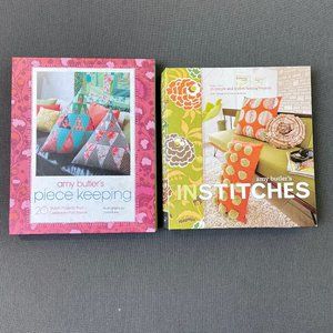 Two Amy Butler Sewing books—In Stitches and Piece Keeping